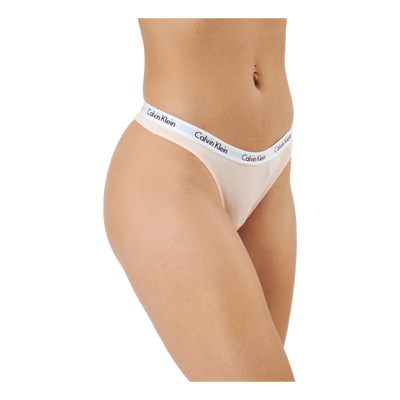 Thong 3pk Coral Cor/cyber Green/grey