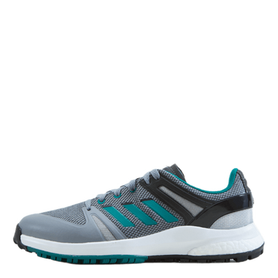 EQT Spikeless Wide Golf Shoes Grey Four / Sub Green / Core Black