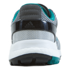 EQT Spikeless Wide Golf Shoes Grey Four / Sub Green / Core Black