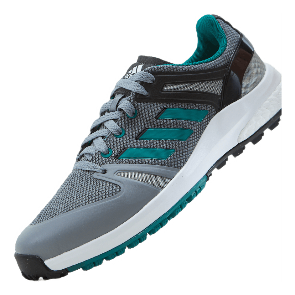 EQT Spikeless Wide Golf Shoes Grey Four / Sub Green / Core Black