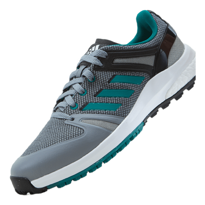 EQT Spikeless Wide Golf Shoes Grey Four / Sub Green / Core Black