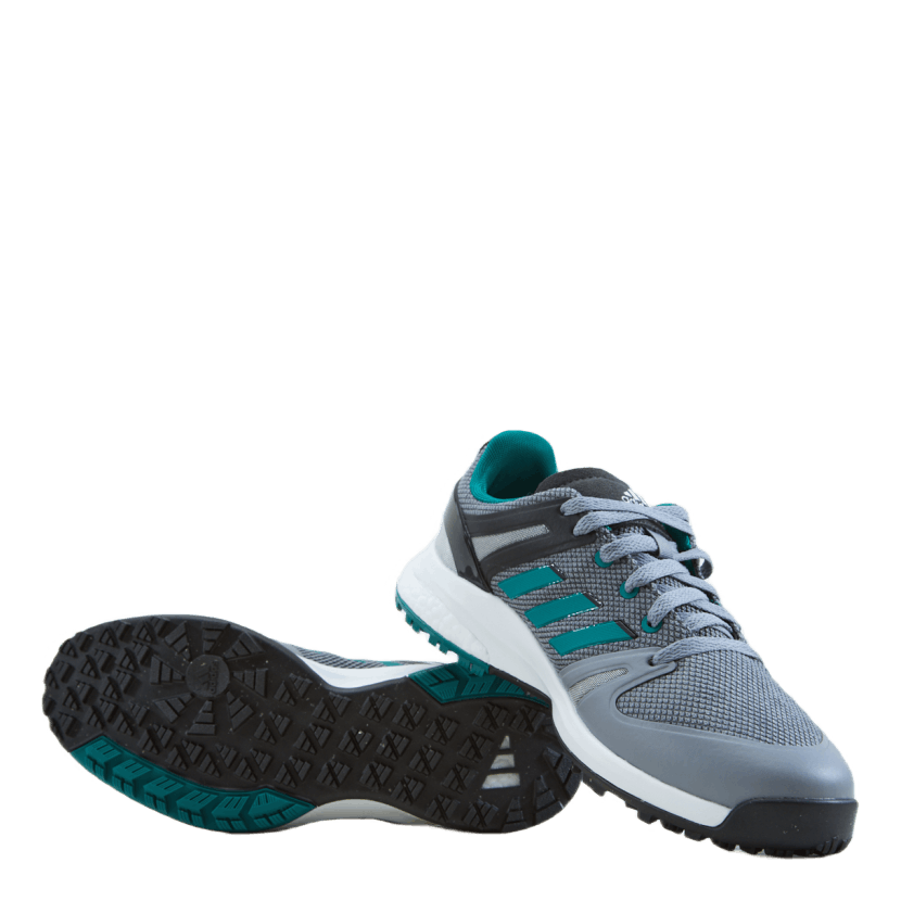 EQT Spikeless Wide Golf Shoes Grey Four / Sub Green / Core Black