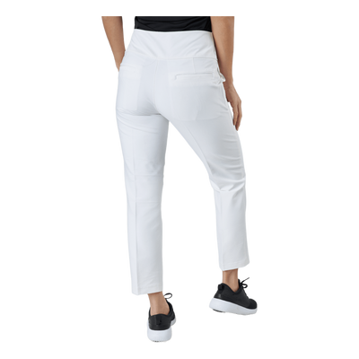 Pull-On Ankle Pants White