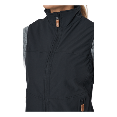 Himalaya Vest Wmn Black