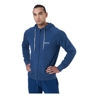 Jacket Exercise Hood Blue