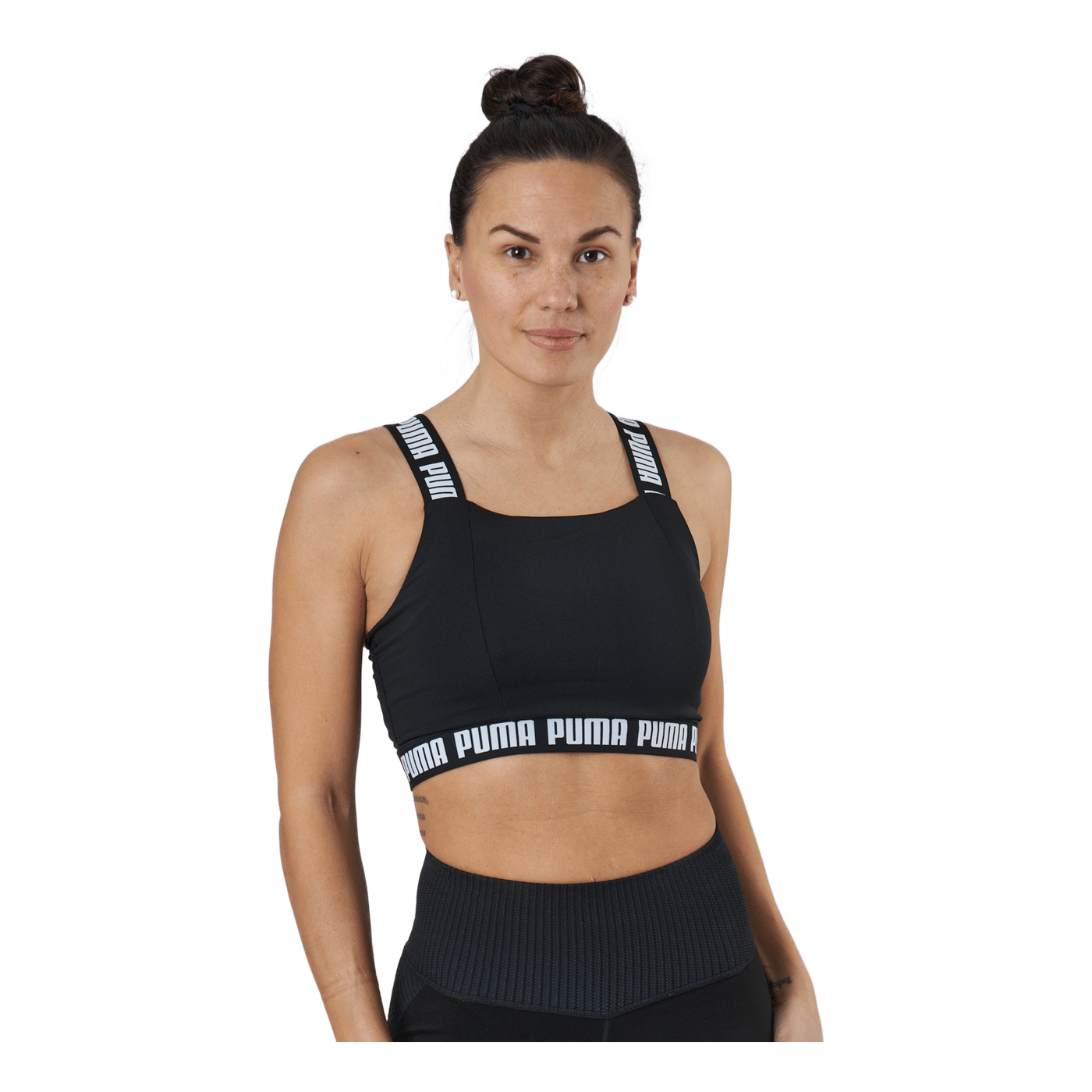 Puma Strong Crop Top Puma Black