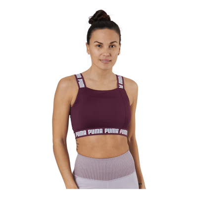 Puma Strong Crop Top Grape Wine