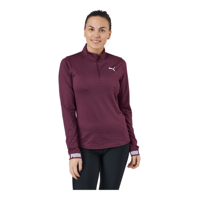 Train Puma Strong 1/4 Zip Grape Wine