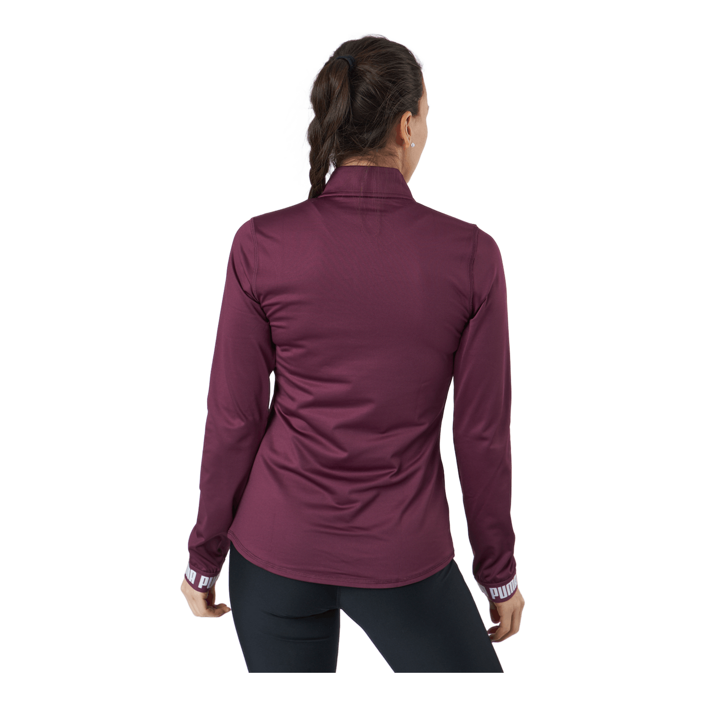 Train Puma Strong 1/4 Zip Grape Wine