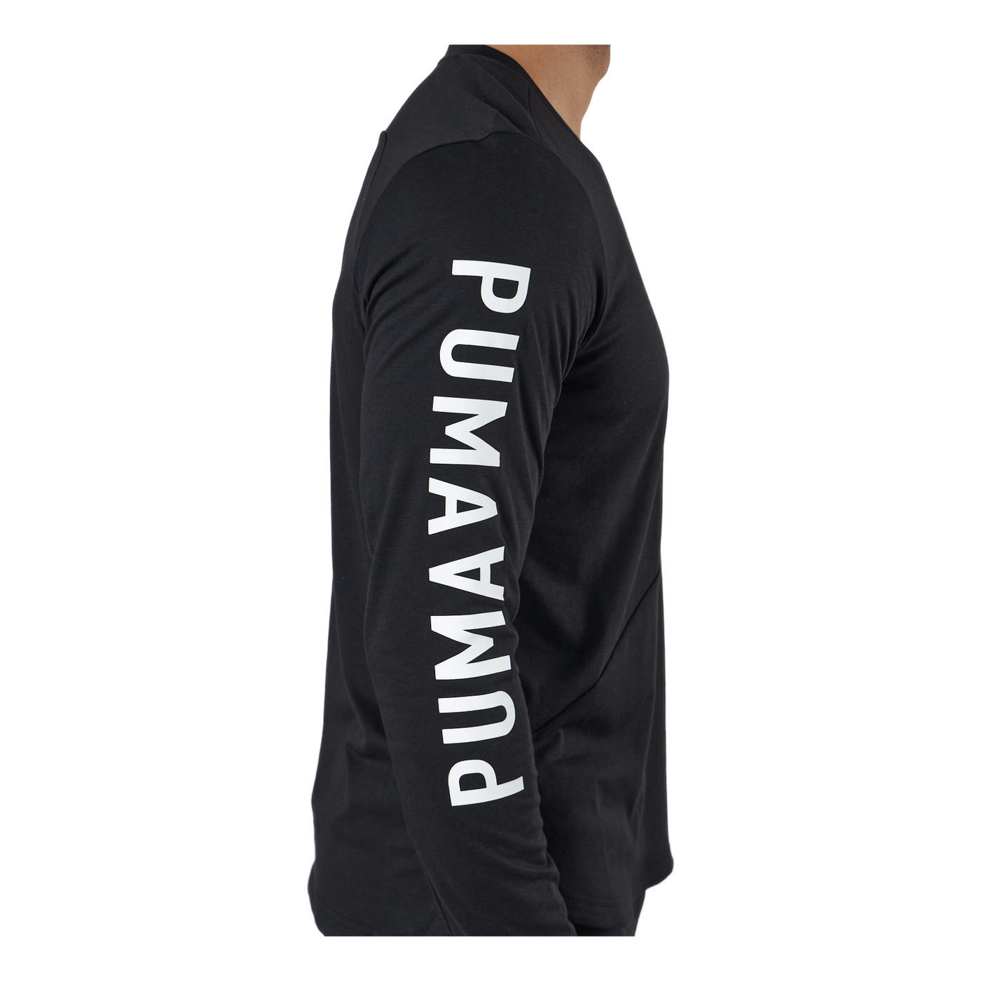 Train Logo Ls Tee Puma Black