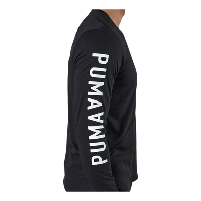 Train Logo Ls Tee Puma Black