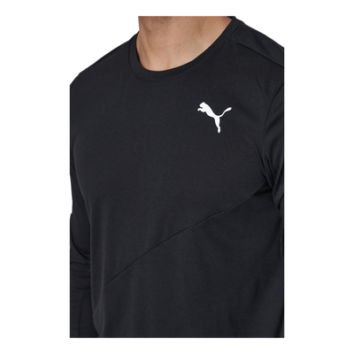 Train Logo Ls Tee Puma Black