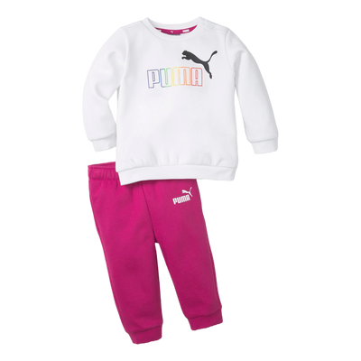 Minicats Ess Crew Jogger Fl Festival Fuchsia-porcelain