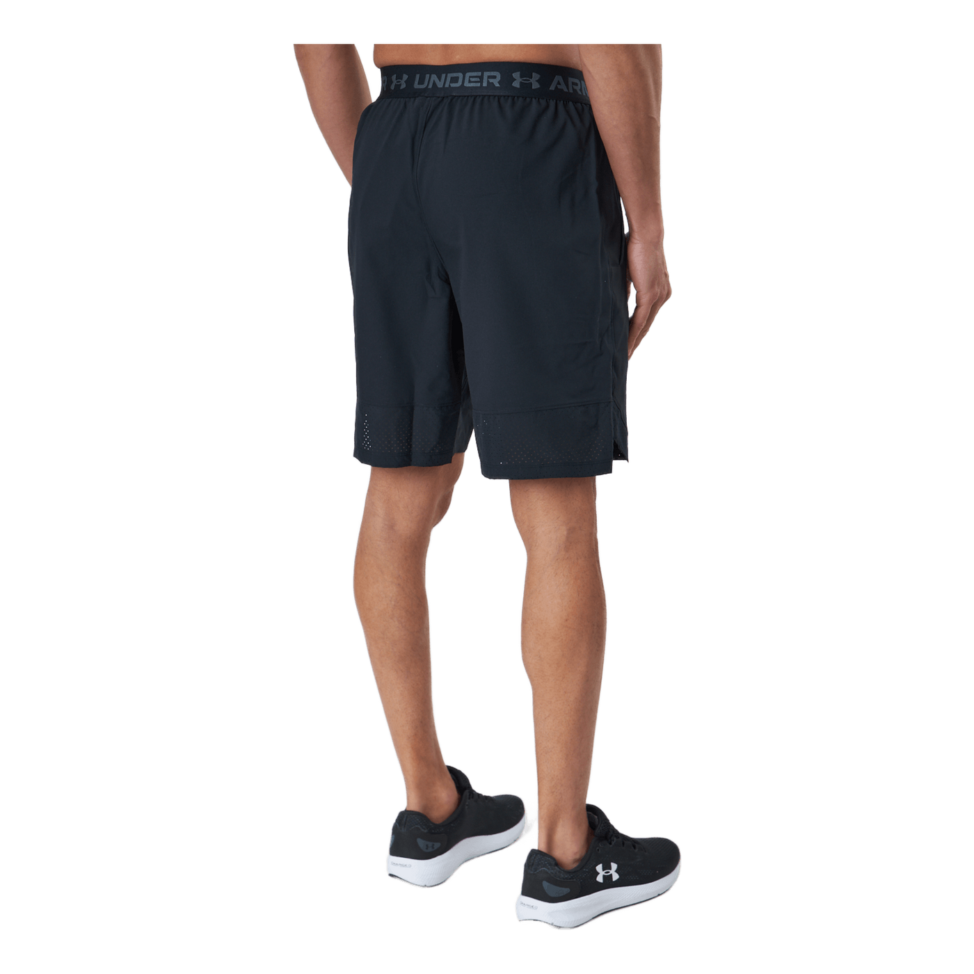 Ua Vanish Woven Shorts Black /  / Pitch Gray