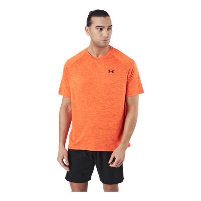 Ua Tech 2.0 Ss Tee Blaze Orange /  / Black