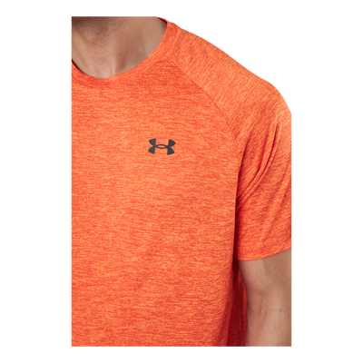 Ua Tech 2.0 Ss Tee Blaze Orange /  / Black