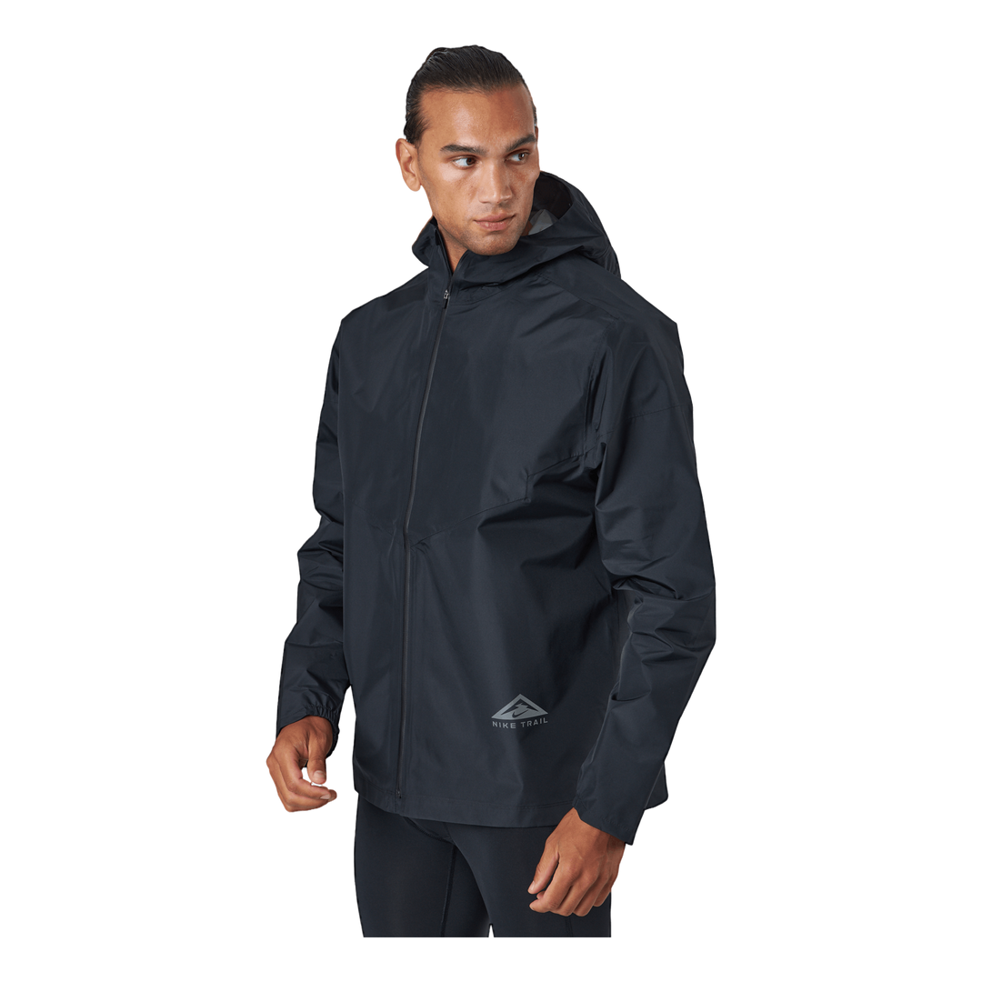 GORE TEX INFINIUM Men s Trail Running Jacket BLACK DK SMOKE GREY