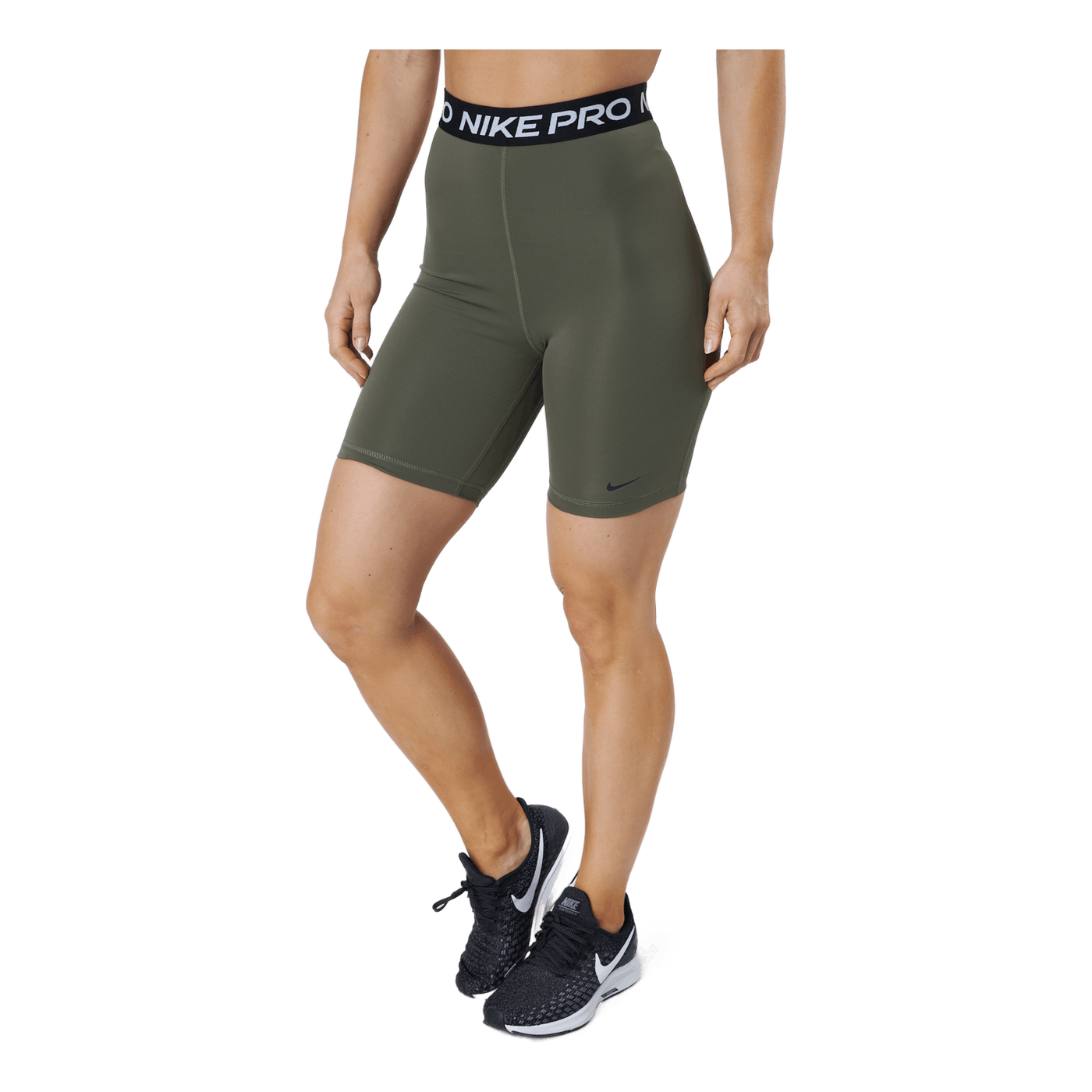 Nike Pro 365 Women's High-rise Medium Olive/black/black