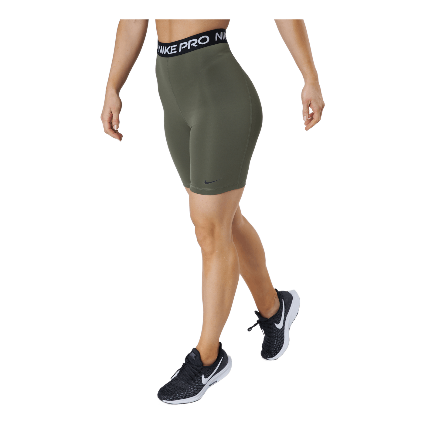 Nike Pro 365 Women's High-rise Medium Olive/black/black