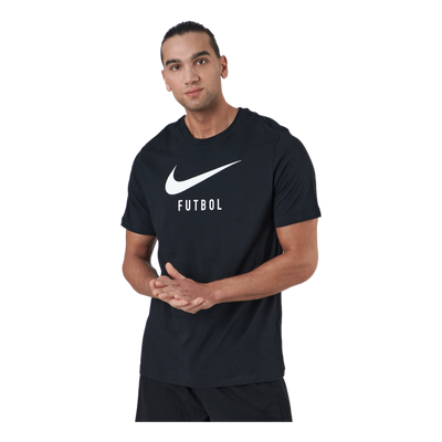 Nike Swoosh Men's Soccer T-shi Black/white