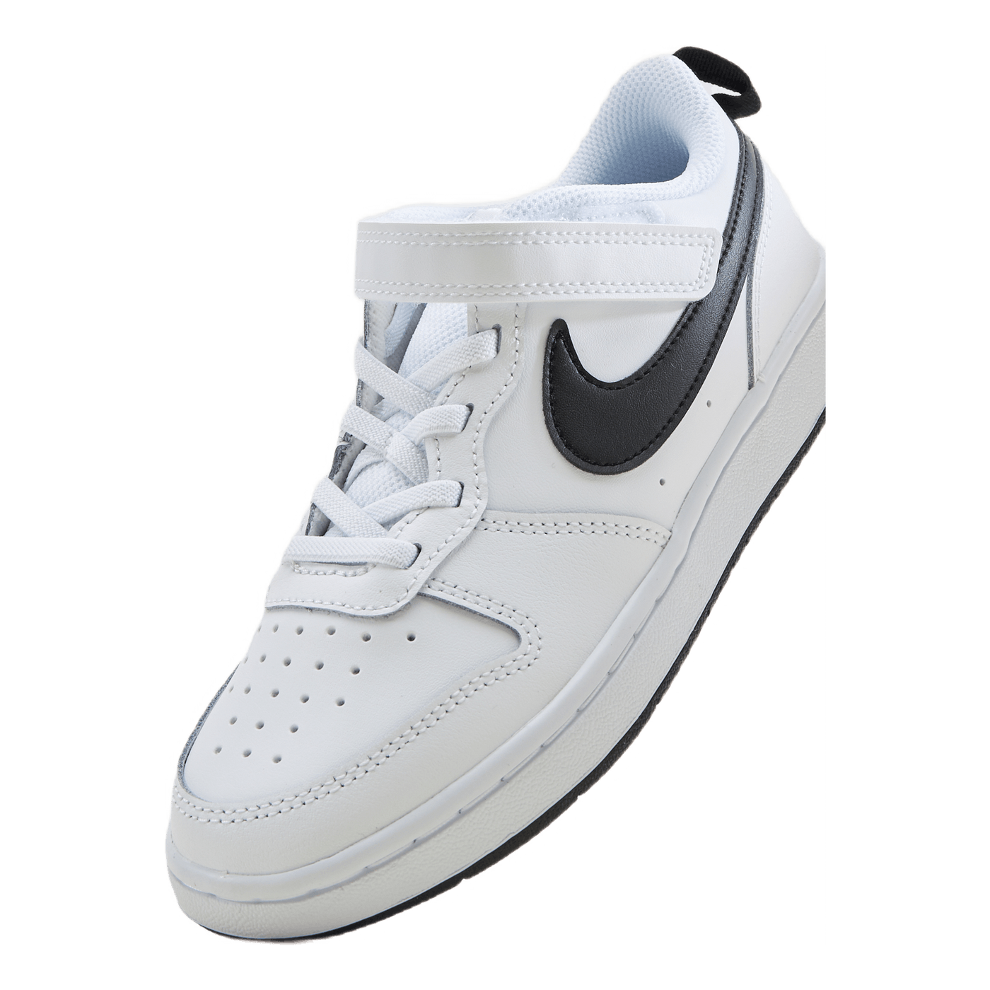 Court Borough Low 2 Little Kids' Shoes WHITE/BLACK - Nike – Runforest.com