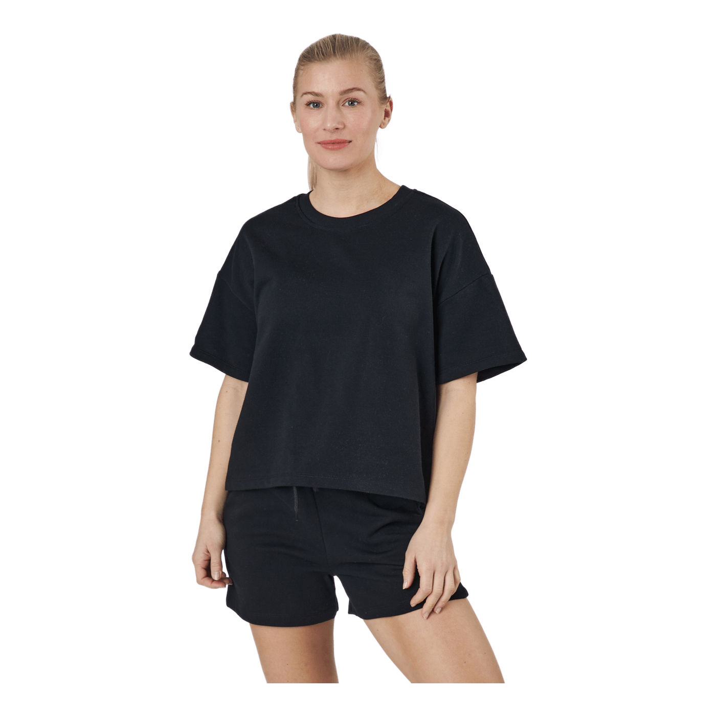 Pcchilli Summer 2/4 Loose Swea Black