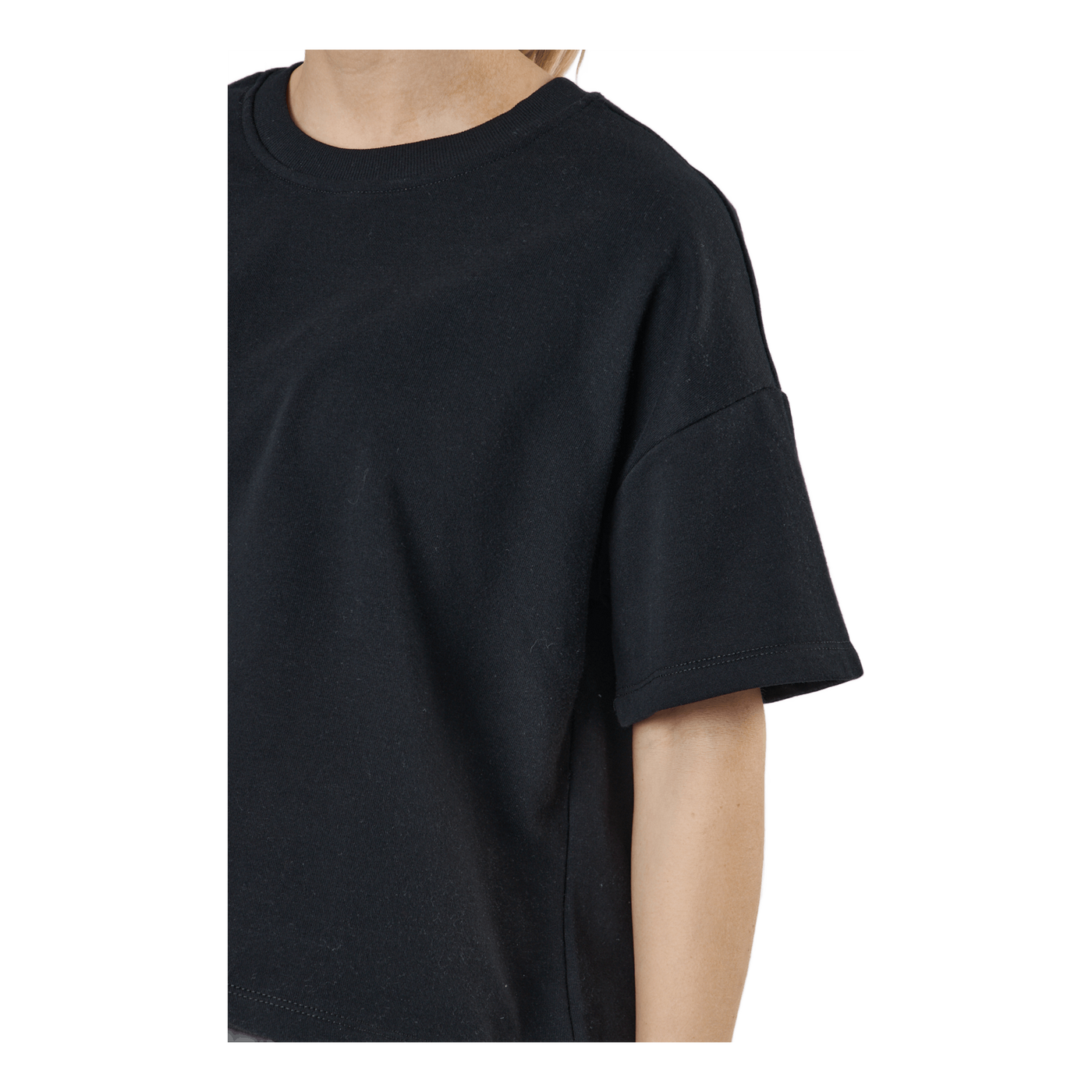 Pcchilli Summer 2/4 Loose Swea Black