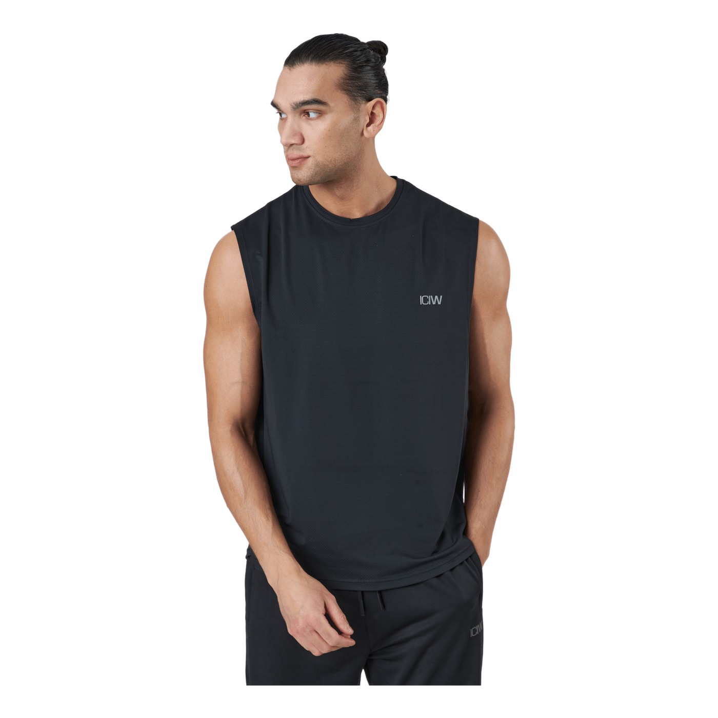 Stride Sleeveless T-shirt Men Black