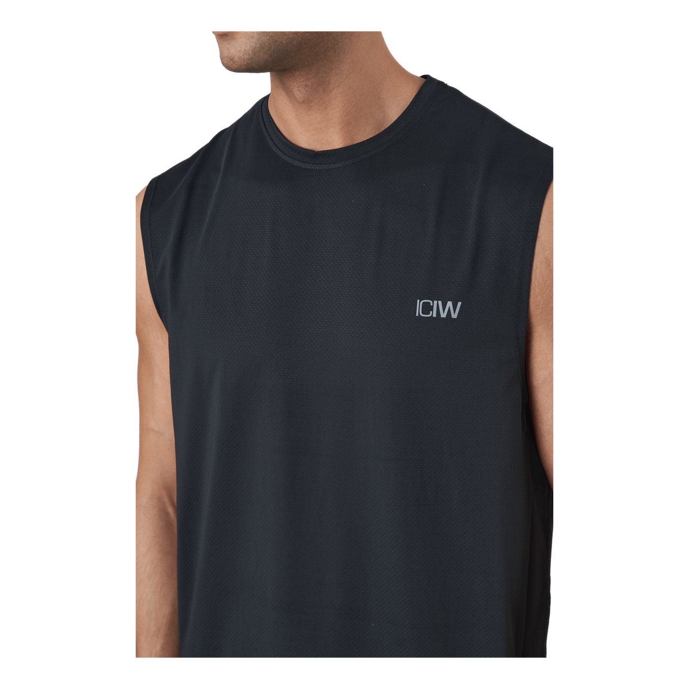 Stride Sleeveless T-shirt Men Black