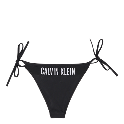 String Side Tie Cheeky Bikini Pvh Black