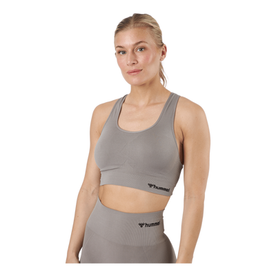 Hmltif Seamless Sports Top Driftwood