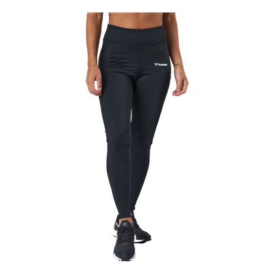 Hmlmt Chipo Mid Waist Tights Black