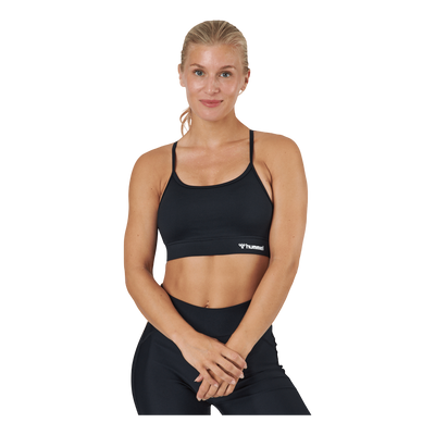 Hmlmt Chipo Padded Sports Bra Black