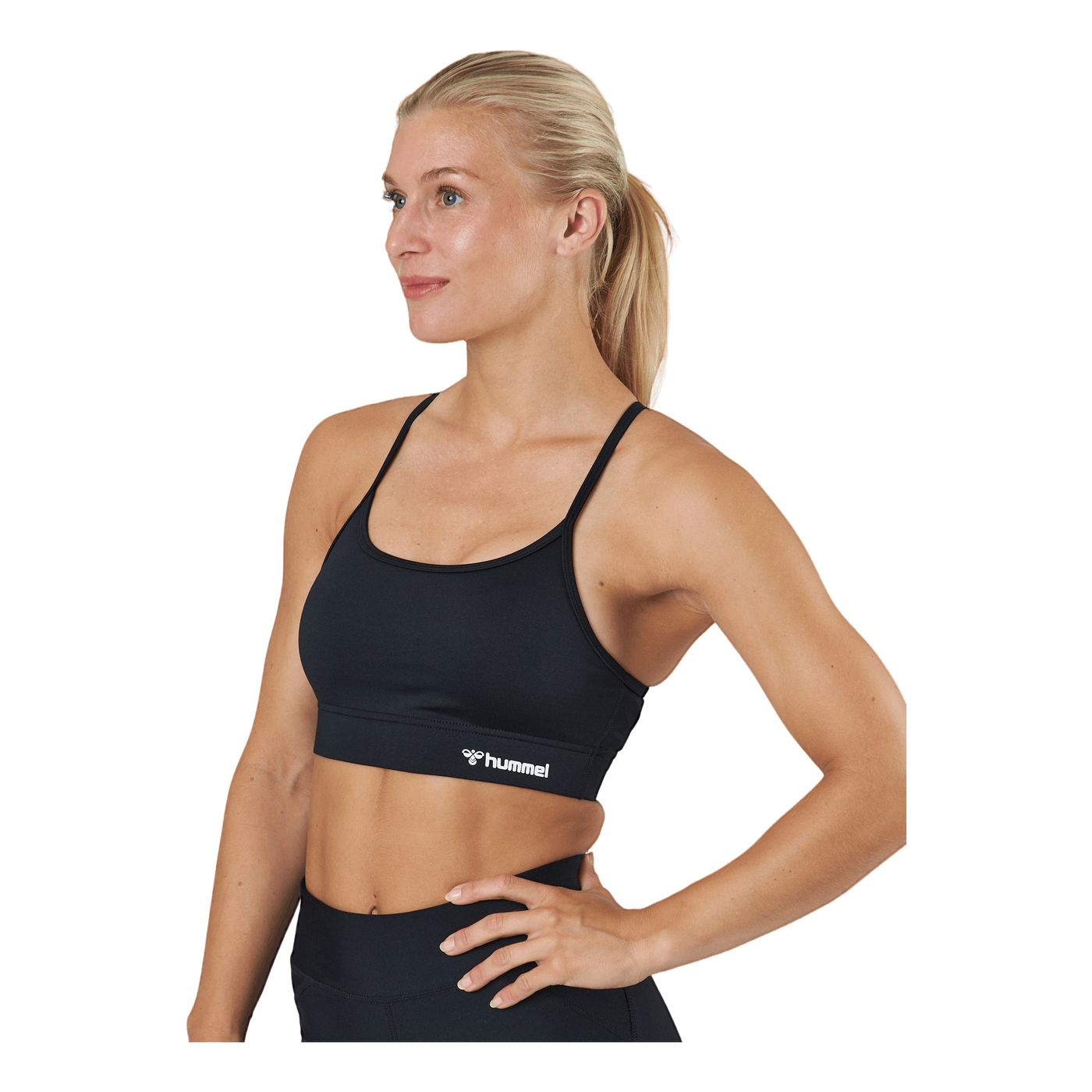 Hmlmt Chipo Padded Sports Bra Black