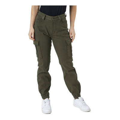 Cargo Pants Washed Green