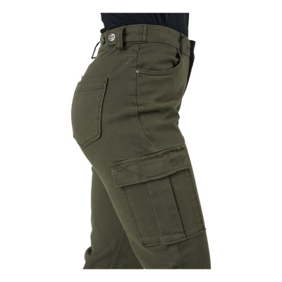 Cargo Pants Washed Green