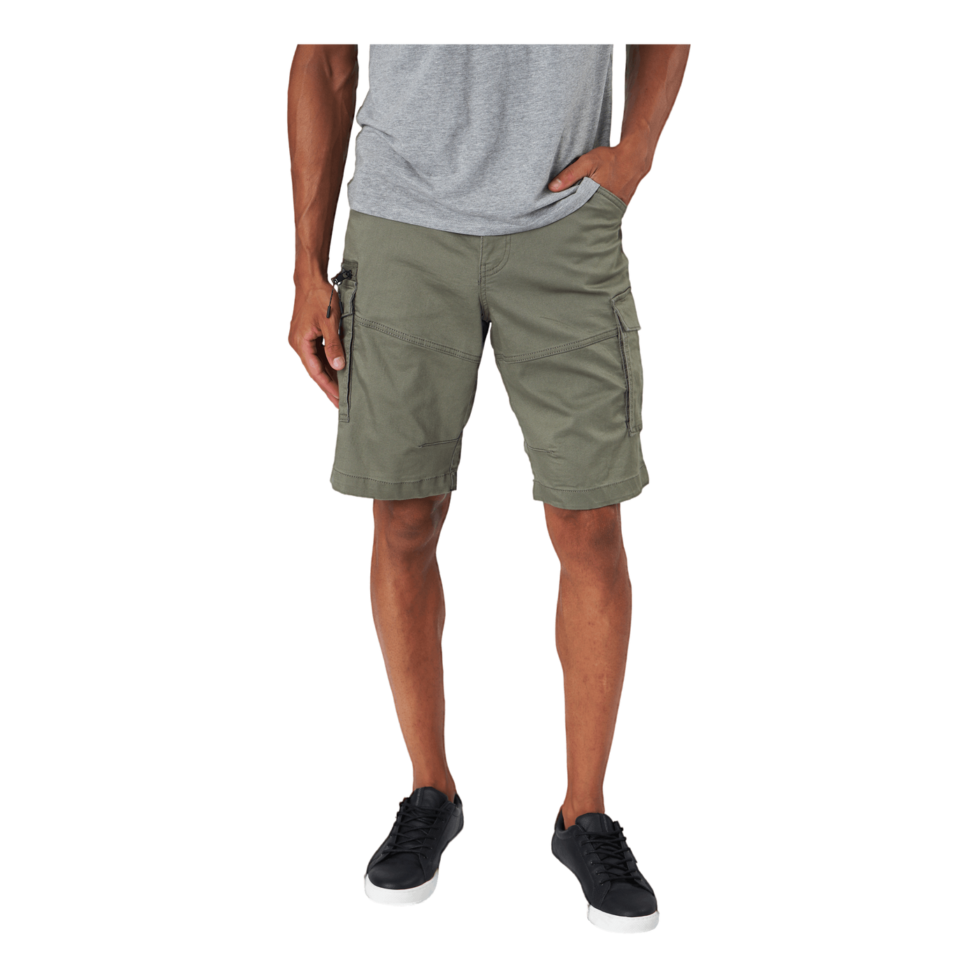 Jpstdex Jjcargo Shorts Akm Sn Dusty Olive