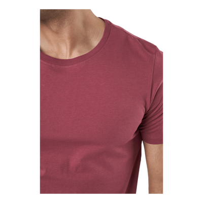 Jjeorganic Basic Tee Ss O-neck Hawthorn Rose