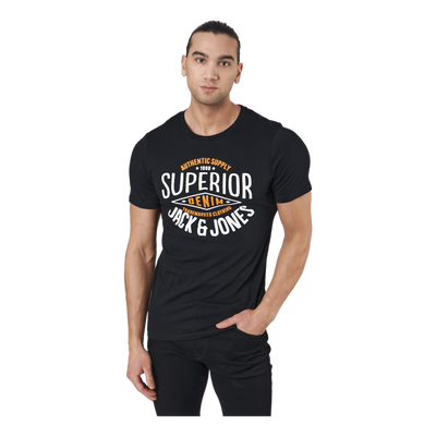 Jjelogo Tee Ss O-neck 2 Col Ss Black