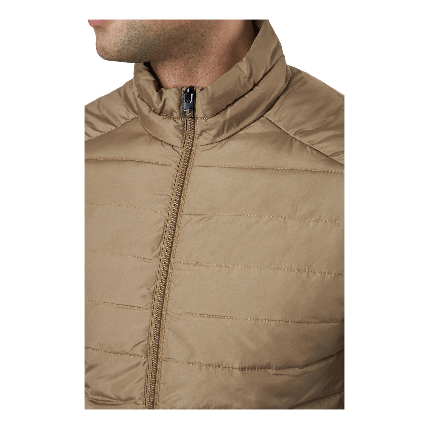 Jjeace Spring Puffer Collar Sn Elmwood