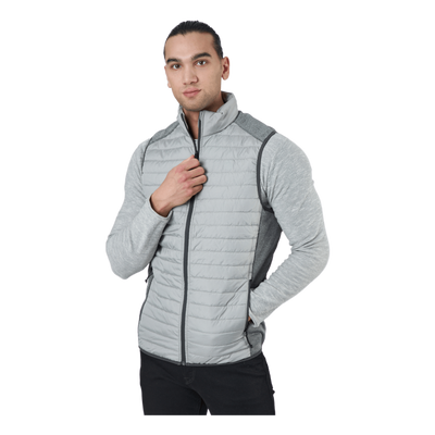 Jjemulti Bodywarmer Collar Noo Ghost Gray