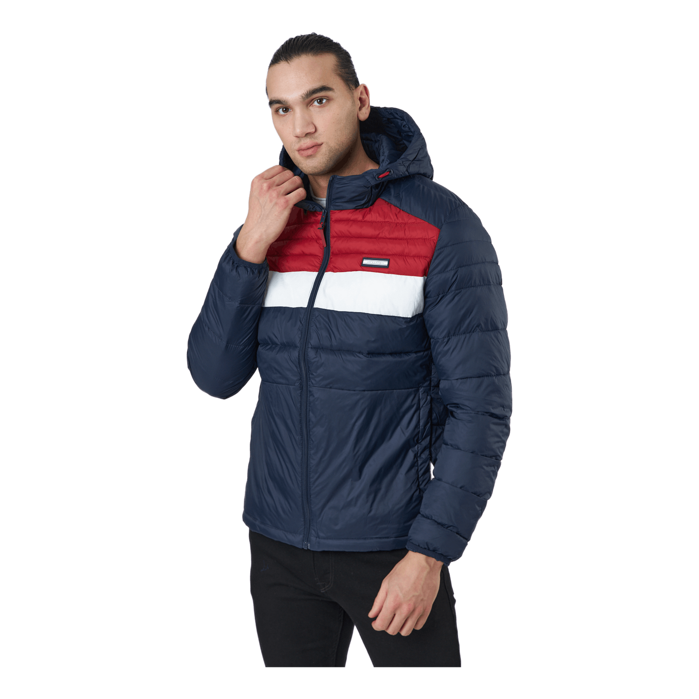 Jjeace Puffer Hood Navy Blazer