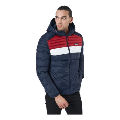 Jjeace Puffer Hood Navy Blazer