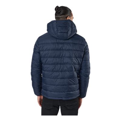 Jjeace Puffer Hood Navy Blazer