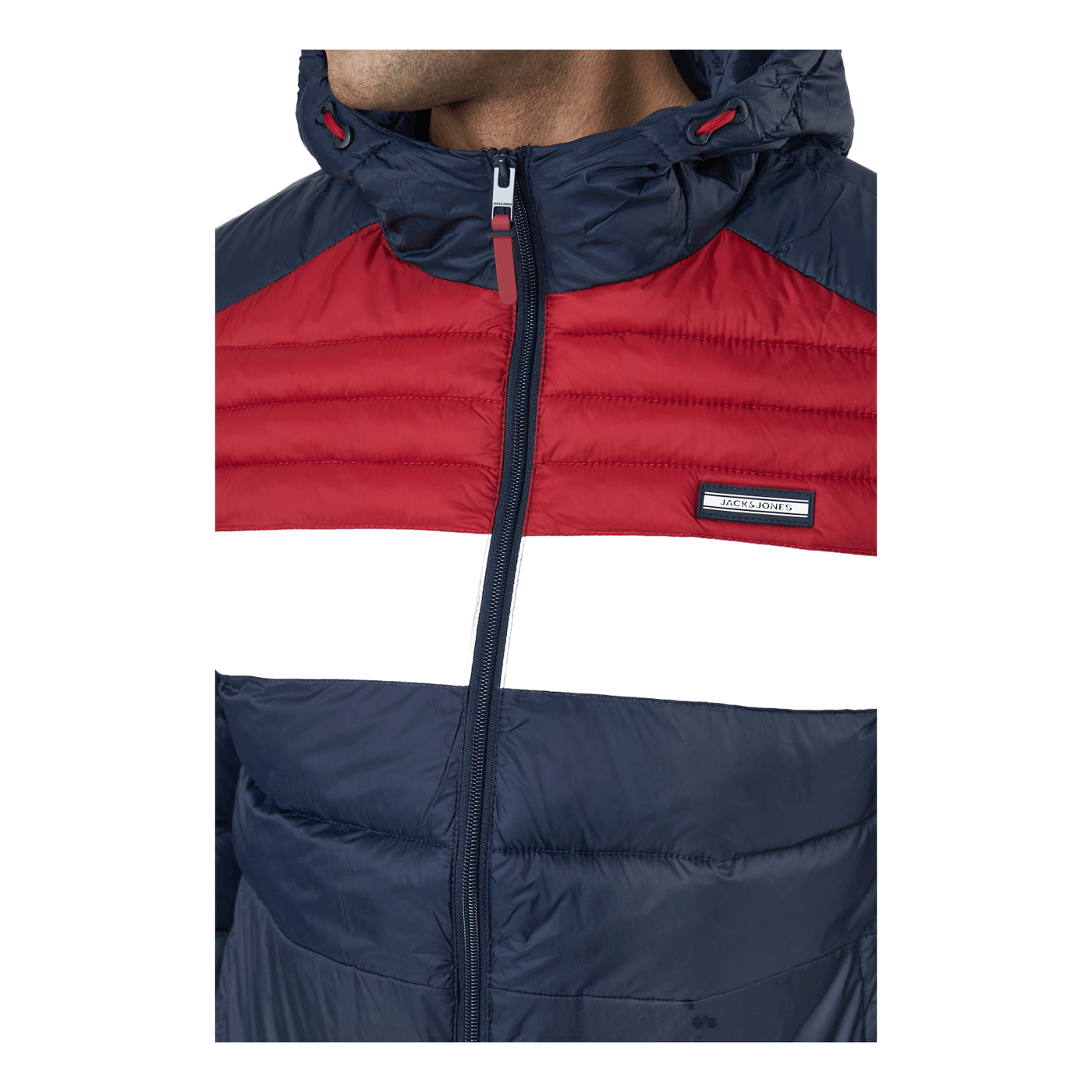 Jjeace Puffer Hood Navy Blazer