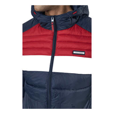 Jjeace Puffer Hood Navy Blazer