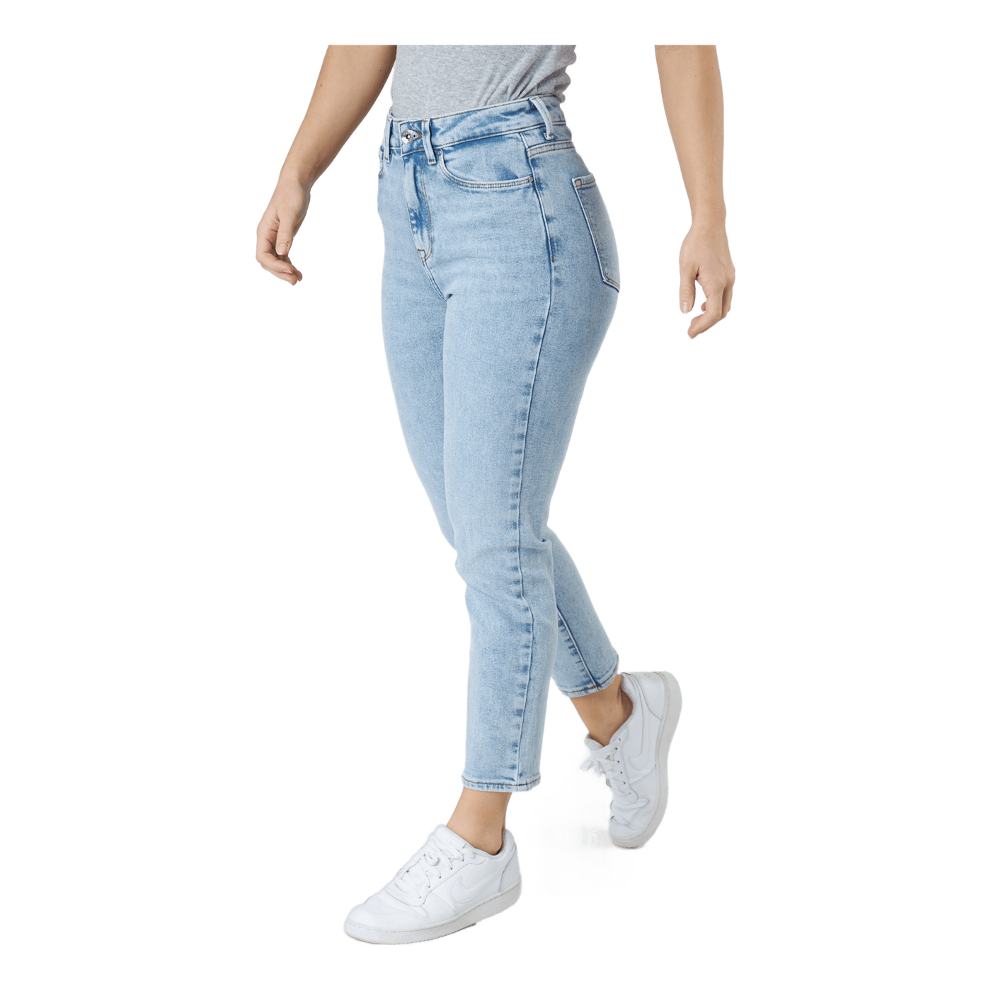 Onlemily Stretch Hw S A Cro789 Light Blue Denim