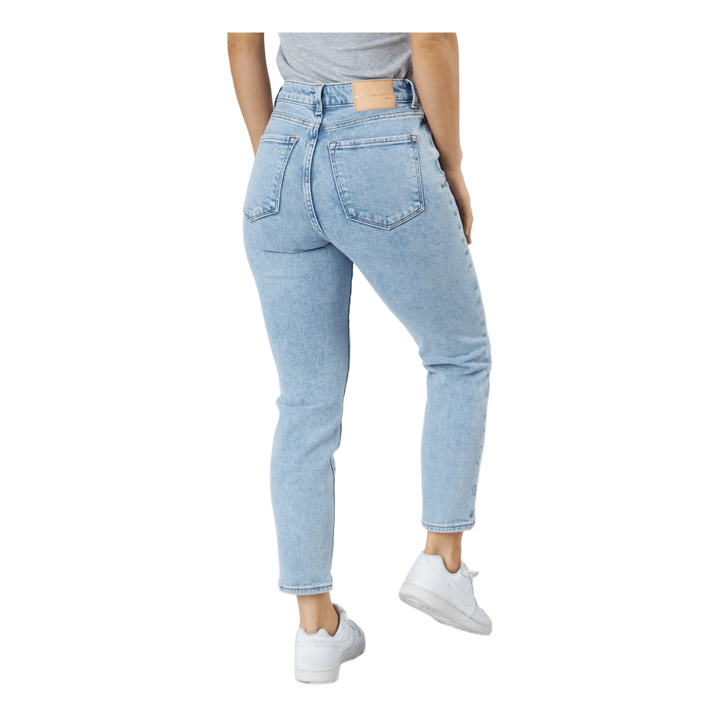 Onlemily Stretch Hw S A Cro789 Light Blue Denim