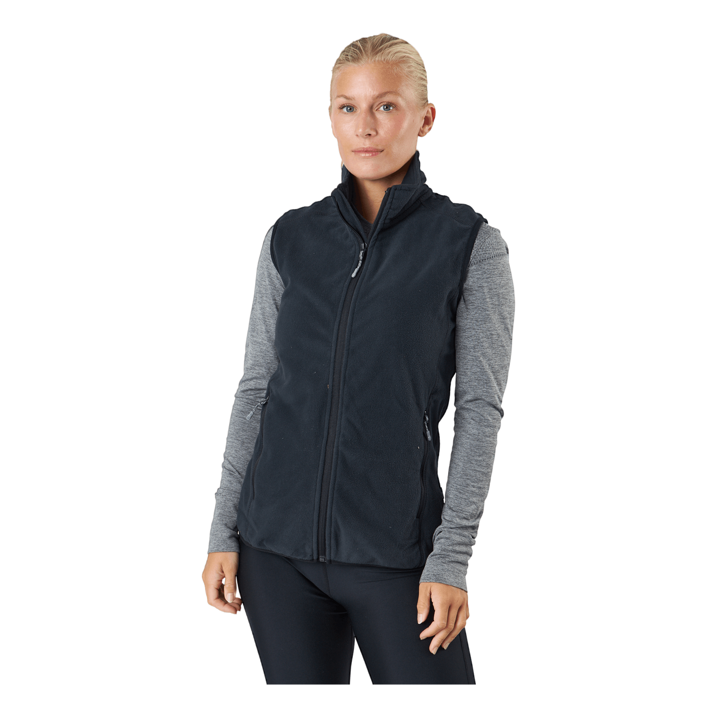 Pescara Fleece Vest Black