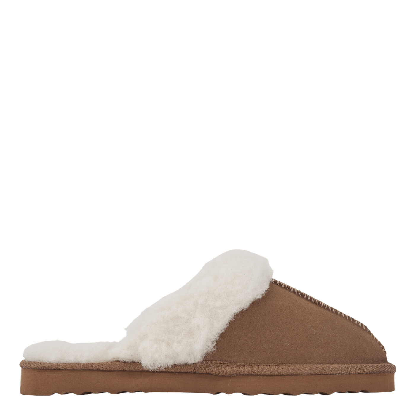 Tamara W Warm Leather Slipper Sudan Brown